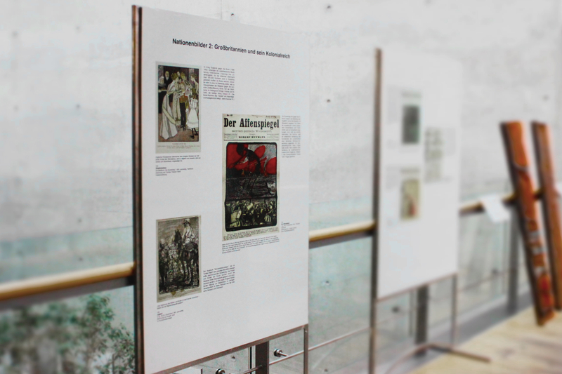 Karikaturen-Ausstellung in der Teilbibliothek 4 der UB Bamberg Karikaturen-Ausstellung in der Teilbibliothek 4 der UB Bamberg