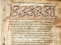 Seite aus dem Codex Reuchlin Cod.I.1.4°1,4r