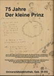 Plakat 75 Jahre Der kleine Prinz