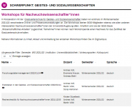 UB-Augsburg-Website Kurse und Beratung
