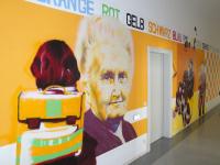 Wandbild vor der Teilbibliothek 2 der UB Bamberg Wandbild vor der Teilbibliothek 2 der UB Bamberg