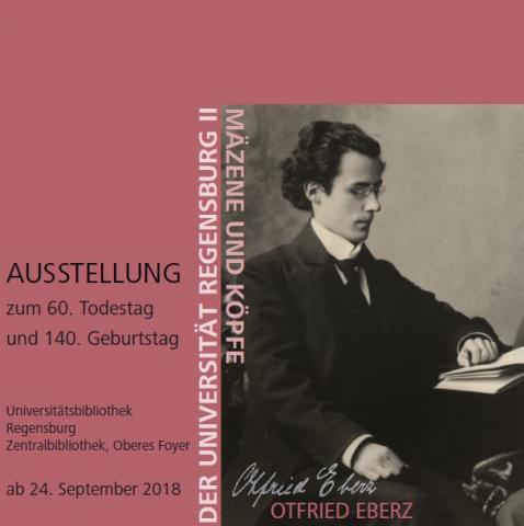 Ausstellungsplakat Otfried Eberz