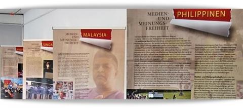 Ausstellung: "Medien- und Meinungsfreiheit in Südostasien"