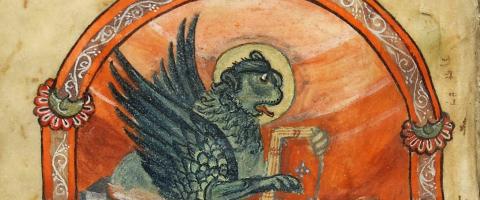Evangeliar aus Salzburg, um 820, Cod. I.2.2.2 Evangeliar aus Salzburg, um 820, Illustration