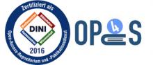 Logo DINI-Organisation und Logo OPUS Würzburg