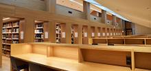 Lesebereich der Fachbibliothek Philologicum der LMU