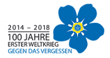 Logo 100 Jahr Erster Weltkrieg - Gegen das Vergessen