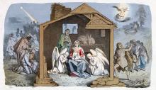 Tony Muttenthaler: Christkindleins Geburt und Einkehr beim frommen und bösen Kindle