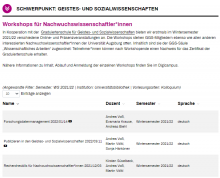 UB-Augsburg-Website Kurse und Beratung