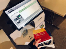 Neuer RFID-Selbstverbucher an der Universitätsbibliothek Augsburg