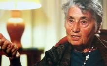 Screenshot aus dem Dokumentarfilm über Ruth Klüger von 2011