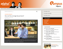Screenshot Fernsehbeitrag ARD-alpha