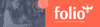 Schmuckbanner mit FOLIO Logo