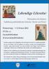 Plakat zur Aufführung Lebendige Literatur