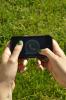 Smartphone mit WhatsApp Icon