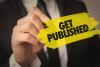 Schriftzug "Get Published"