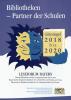 Logo des Gütesiegels "Bibliotheken - Partner der Schulen"