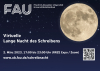 Vollmond vor dunklem Hintergrund 