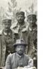 Prinz Max von Sachsen mit deutschen Soldaten, Belgien 1914 (?)