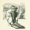 Herr Winter beim Glätten des Eises