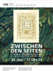 Ausstellungsplakat "Zwischen den Seiten"