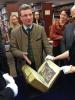Staatssekretär Bernd Sibler besucht Universitätsbibliothek Würzburg